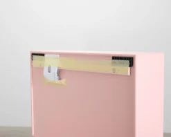 Montana Hide skoskåp rosa