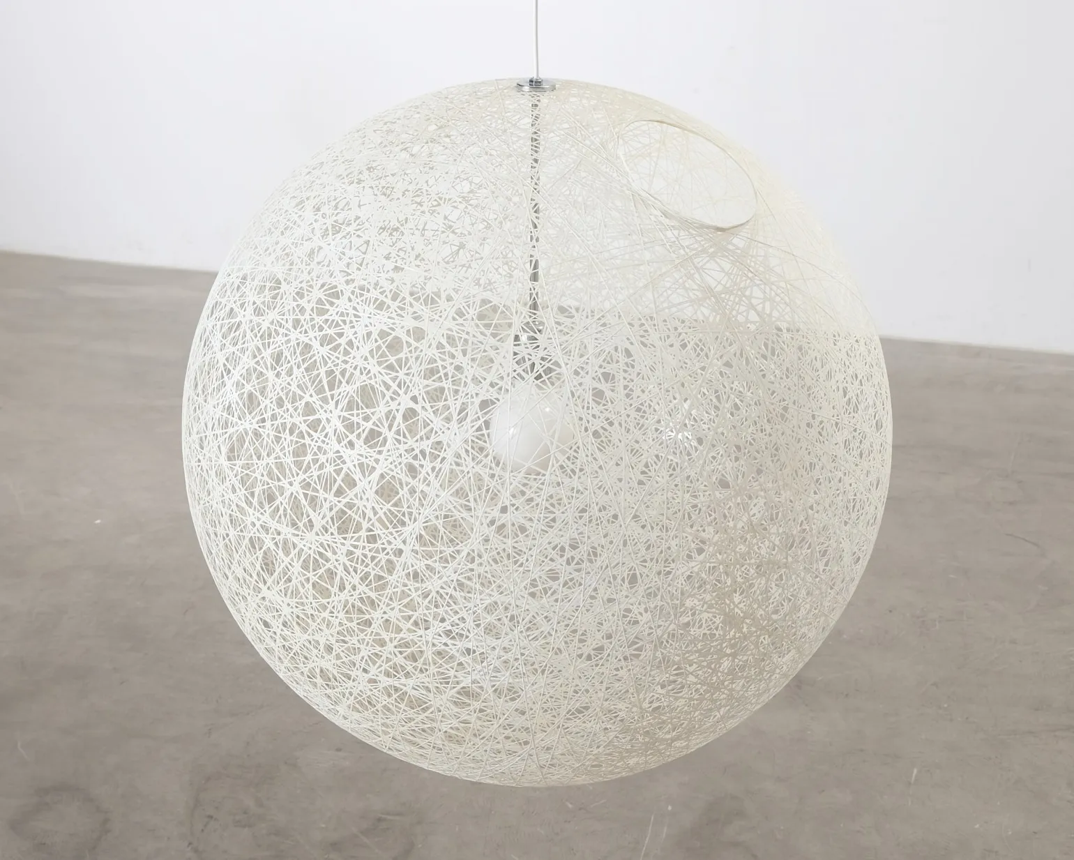 Mooi Random Light pendel ø 80 cm vit