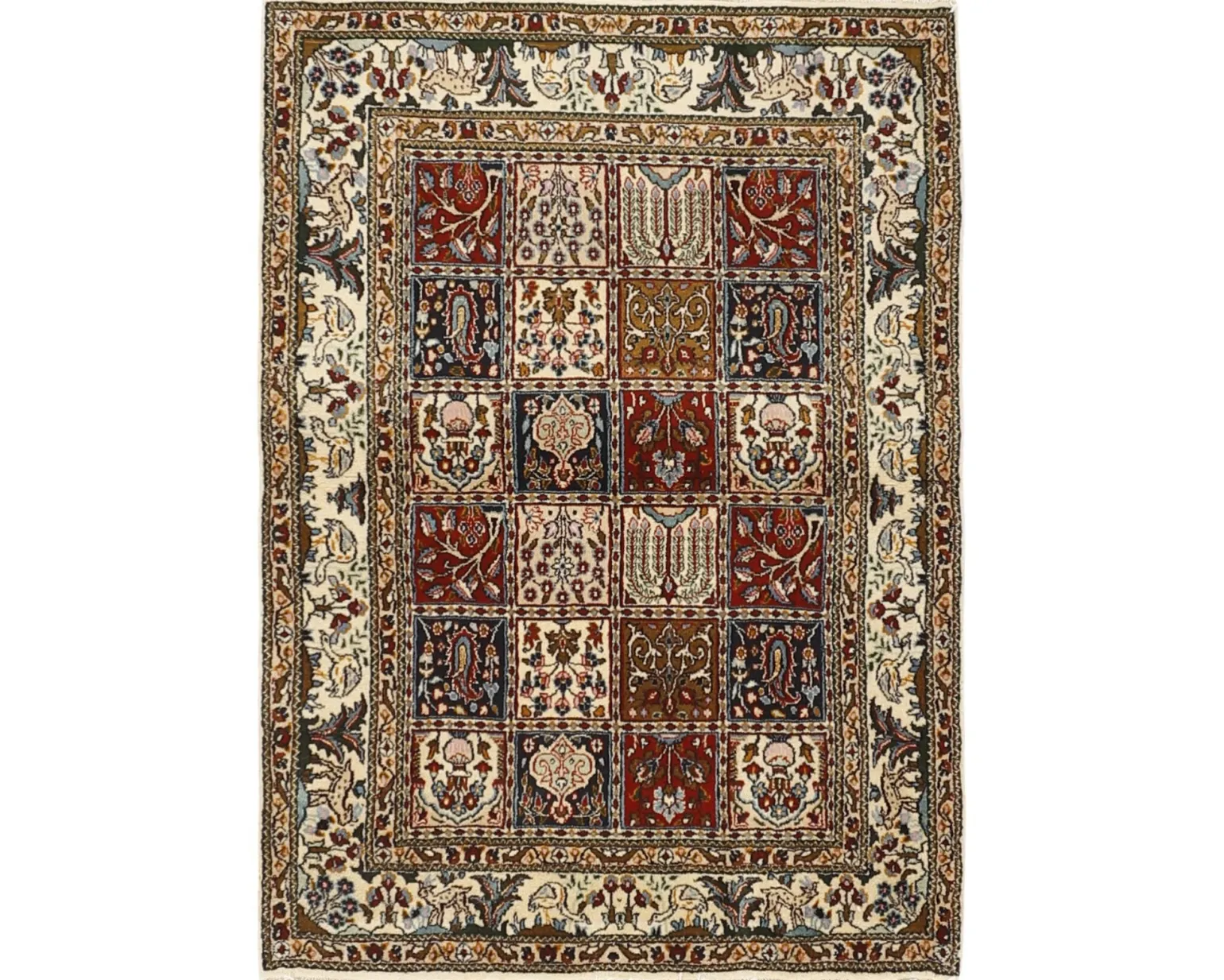 Moud Garden orientalisk matta 100 x 138 cm