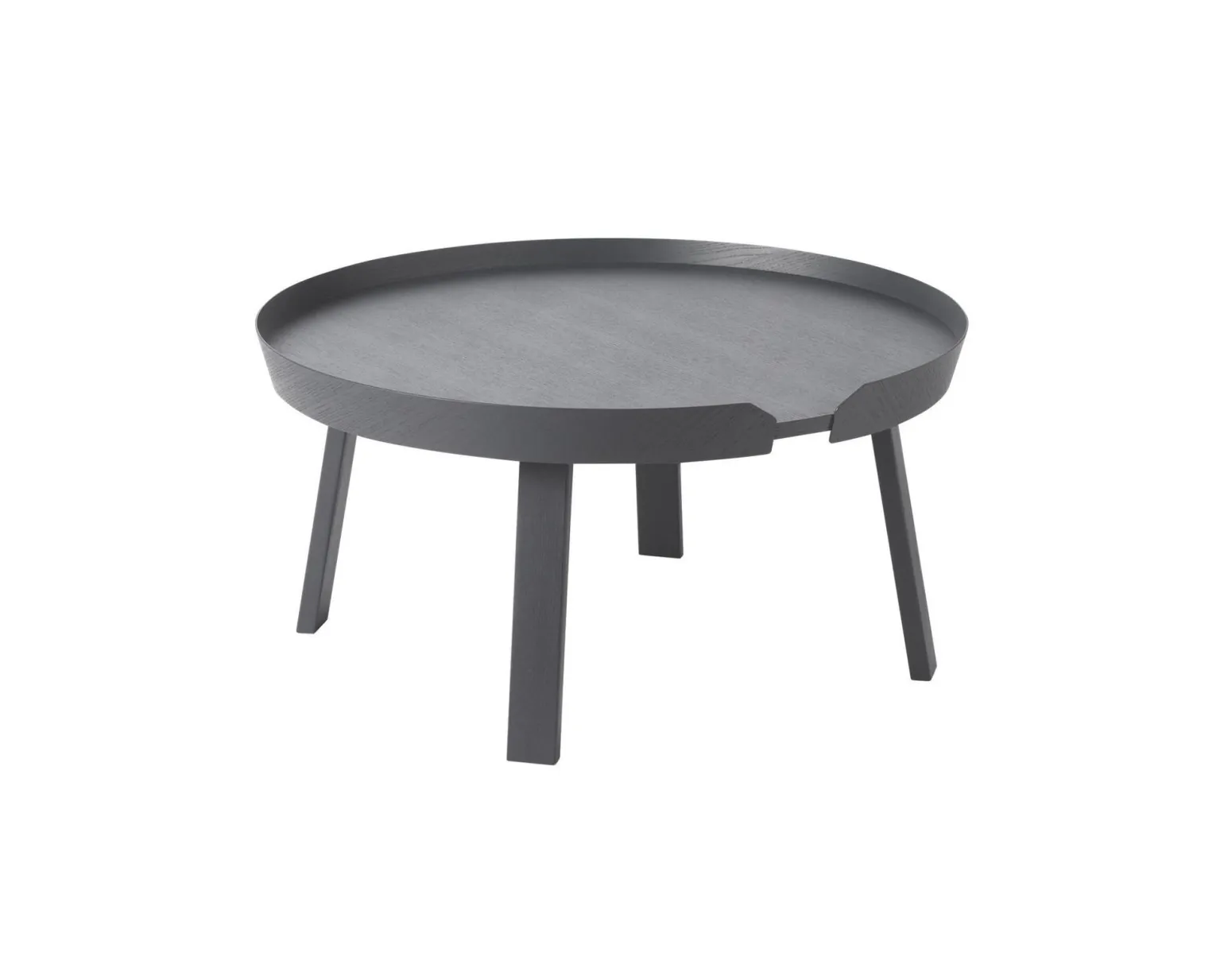 Muuto Around soffbord ø 72 cm antracit