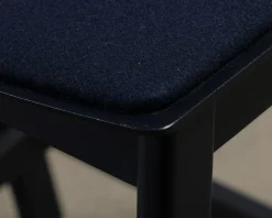 Muuto Cover Counter barstol svart