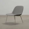 Muuto Fiber loungestol grå