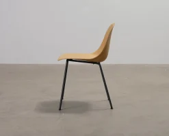 Muuto Fiber Side stol ockra