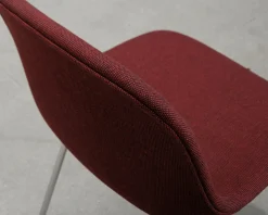 Muuto Fiber Side stol röd