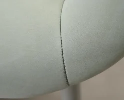 Muuto Fiber Soft Chair läderfåtölj grön