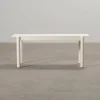 Muuto Linear Steel bänk vit 110 cm