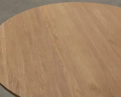 Muuto Midst matbord ø 120 cm oljad ek / grå
