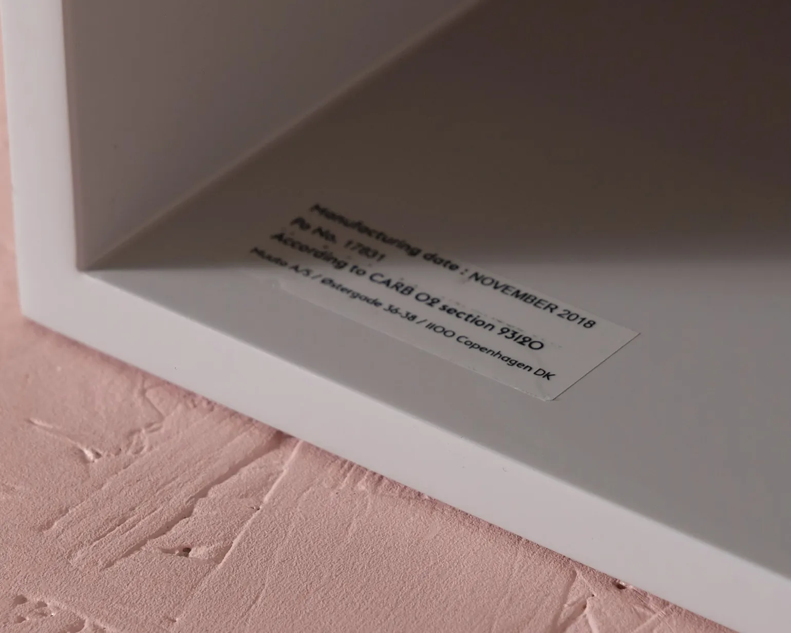 Muuto Mini Stacked 2.0 hyllmodul grå