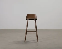 Muuto Nerd barstol 75 cm dark stained oak