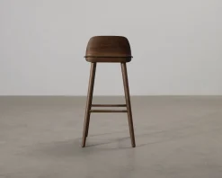 Muuto Nerd barstol 75 cm dark stained oak
