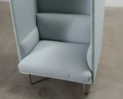Muuto Outline Highback fåtölj ljusblå
