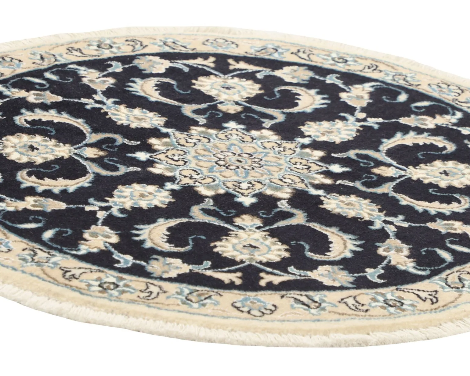 Nain Kashmar orientalisk matta ø 100 cm