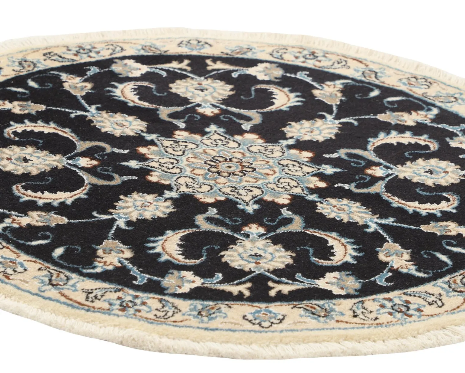 Nain Kashmar orientalisk matta ø 100 cm
