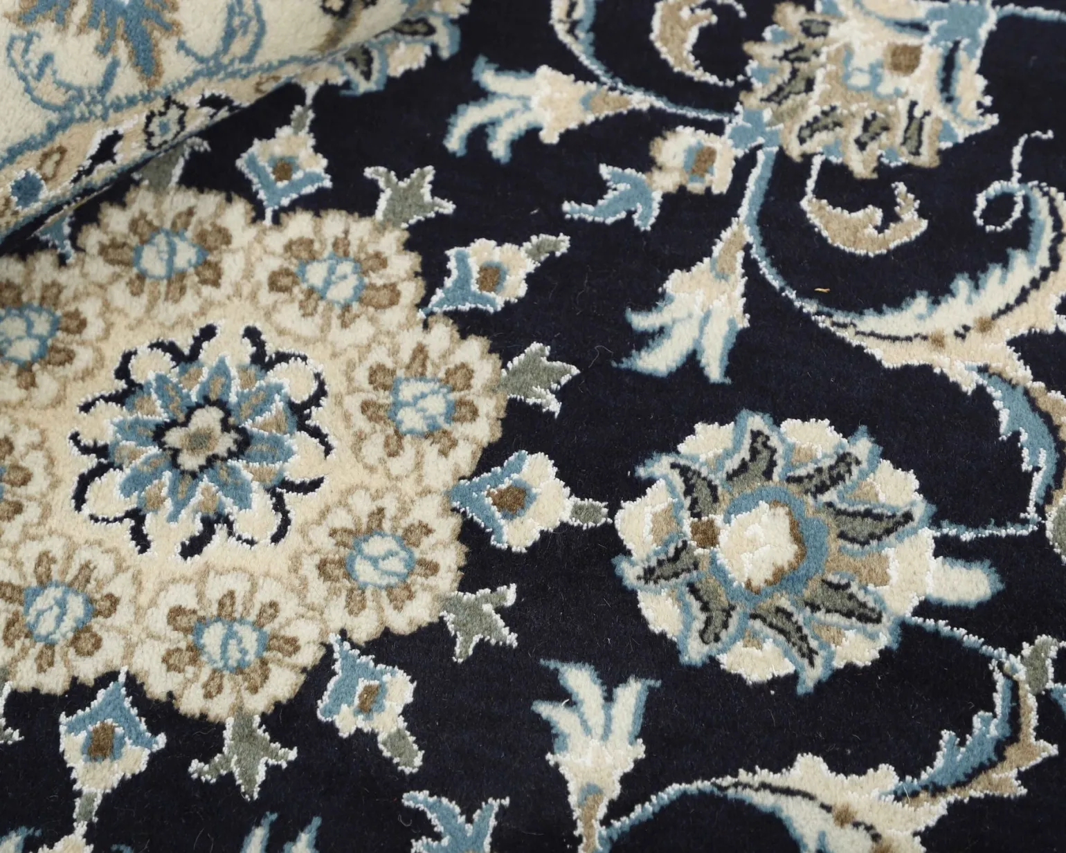Nain Kashmar orientalisk matta ø 150 cm