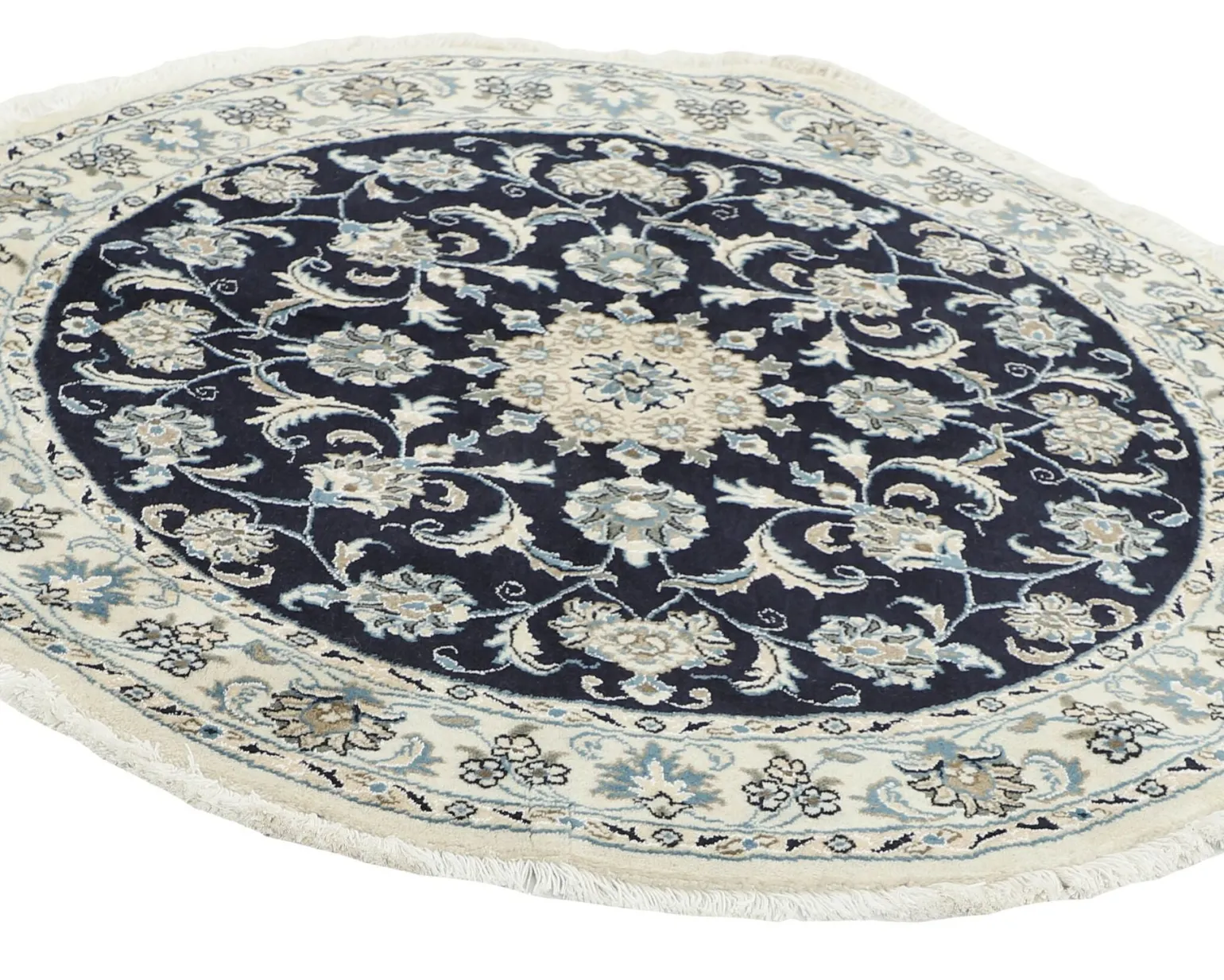 Nain Kashmar orientalisk matta ø 150 cm
