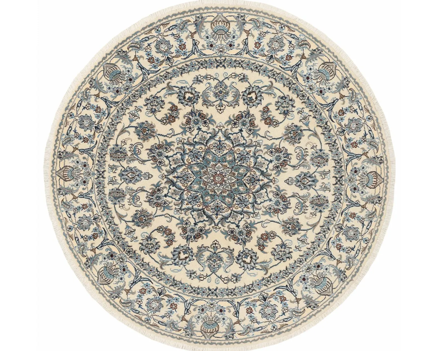 Nain Kashmar orientalisk matta ø 200 cm
