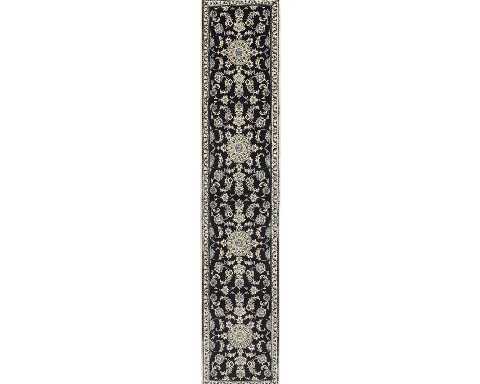 Nain Kashmar orientalisk matta 77 x 382 cm