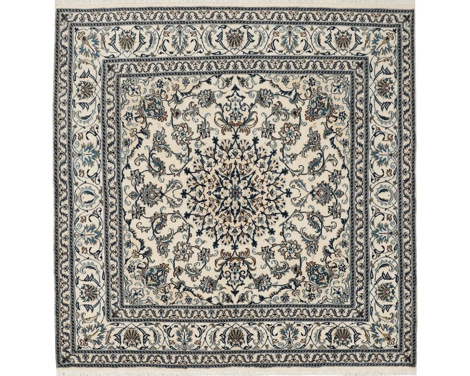 Nain Kashmar orientalisk matta 195 x 195 cm