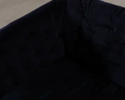 Natuzzi 2,5-sits soffa mörkblå