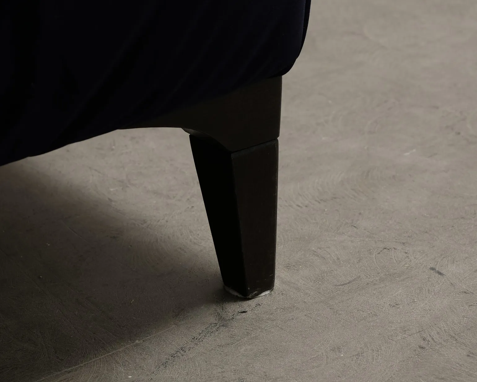Natuzzi 2,5-sits soffa mörkblå