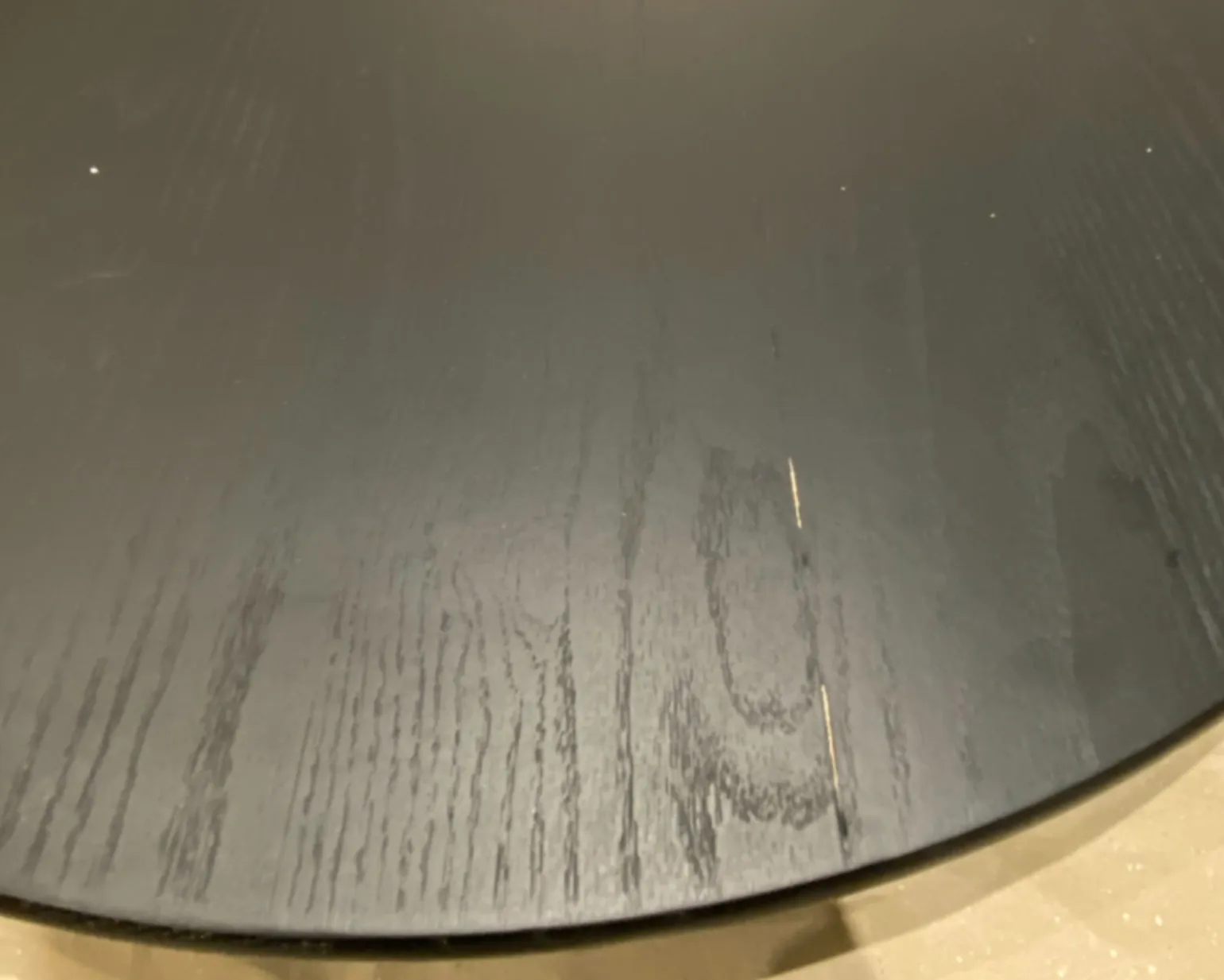 Noira matbord 220 cm svart