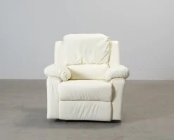 Norbo reclinerfåtölj naturvit