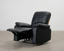 Norbo reclinerfåtölj svart