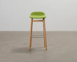 Normann Copenhagen Form 75 cm barstol grön