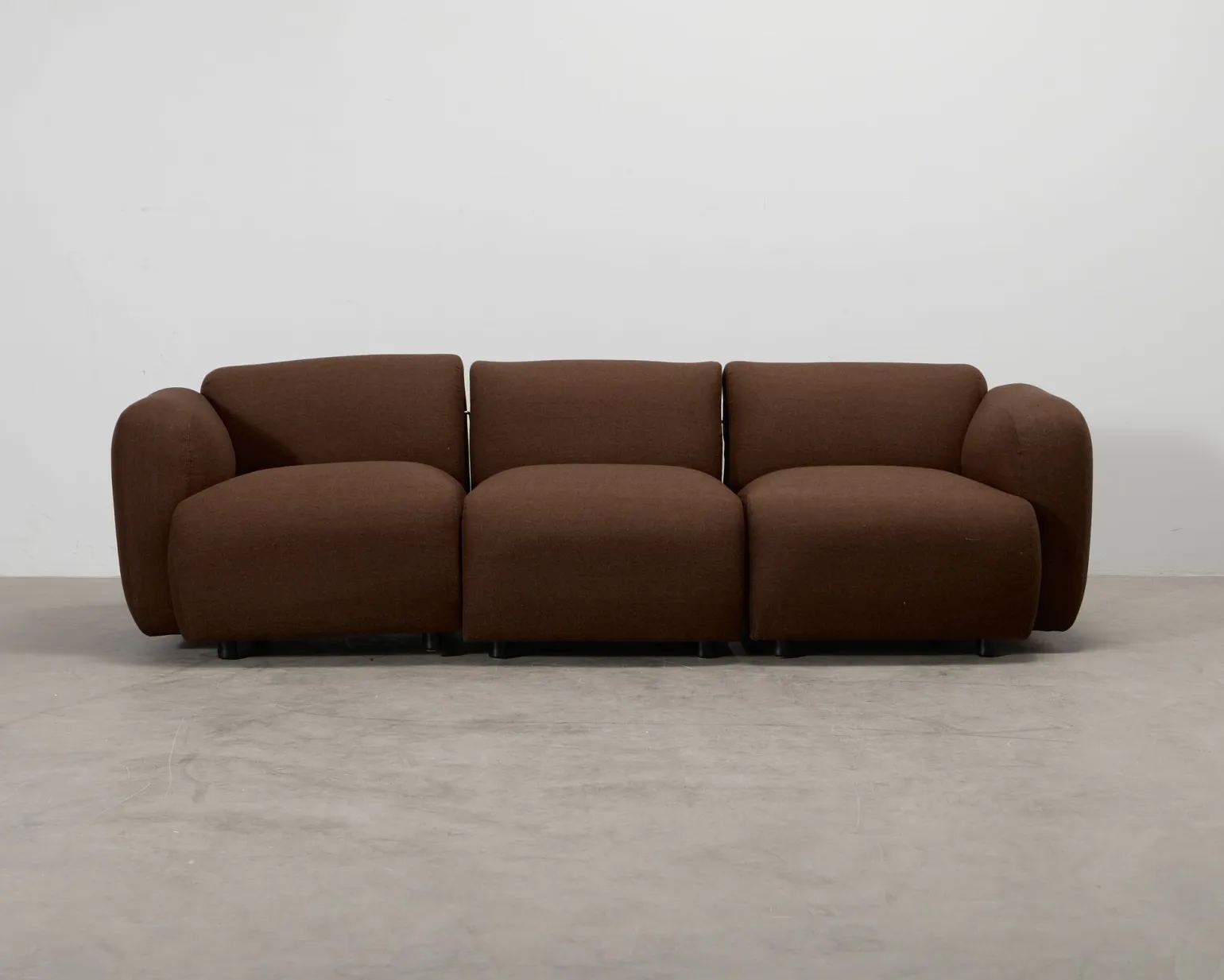 Normann Copenhagen Swell 3-sits soffa brun