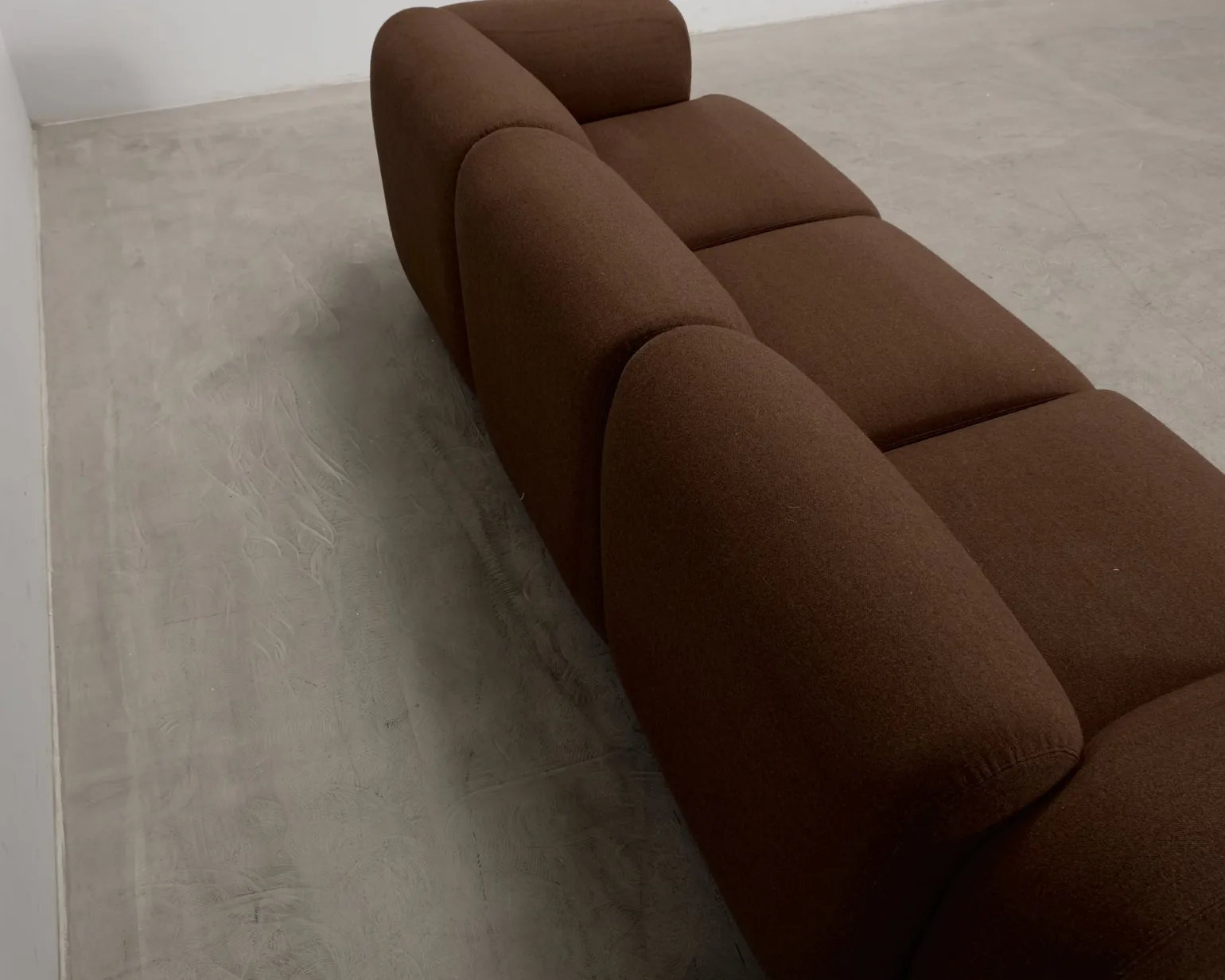 Normann Copenhagen Swell 3-sits soffa brun