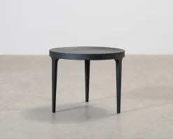 NORR11 Ghost ø 50 cm sofabord svart