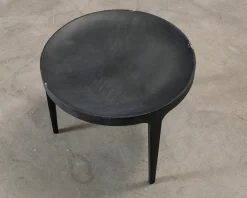 NORR11 Ghost ø 50 cm sofabord svart