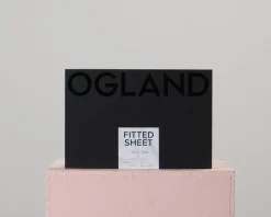 Ogland Edge kuvertsytt underlakan 90 x 200 cm