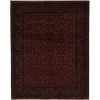 Old Afghan orientalisk matta 154 x 192 cm