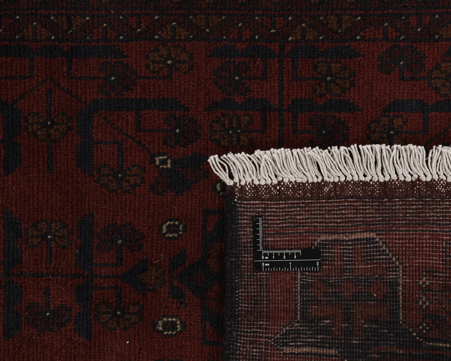 Old Afghan orientalisk matta 83 x 288 cm