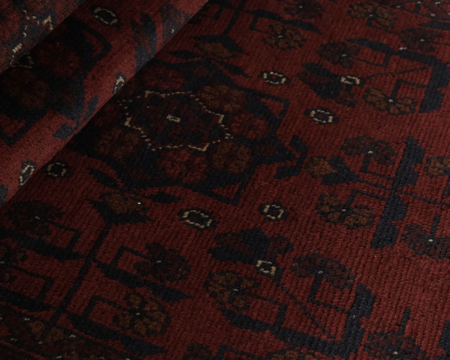 Old Afghan orientalisk matta 83 x 288 cm