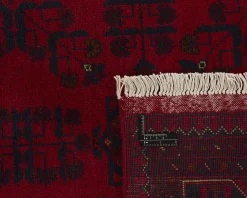 Old Afghan orientalisk matta 152 x 197 cm
