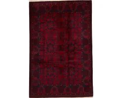 Old Afghan orientalisk matta 125 x 193 cm