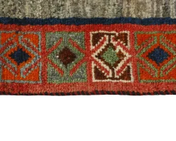 Old Figural Kashghai orientalisk matta 138 x 227 cm