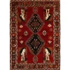 Old Figural Kashghai orientalisk matta 162 x 226 cm