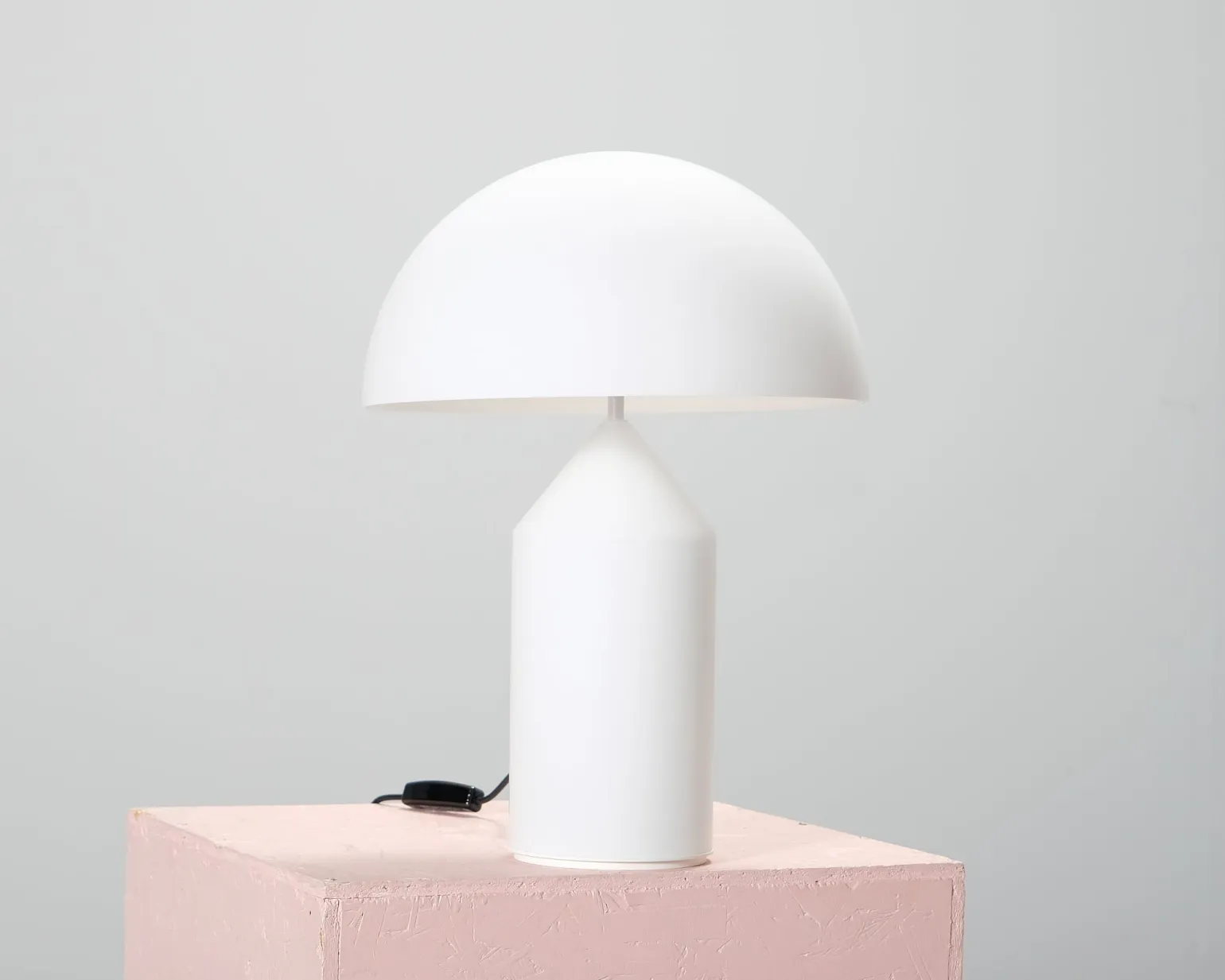 Oluce Atollo 237 bordslampa 50 cm Opal