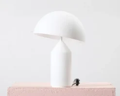 Oluce Atollo 238 bordslampa 35 cm Opal