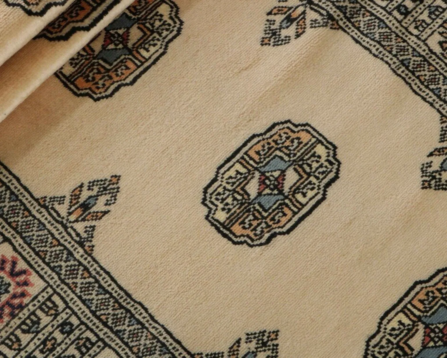 Pakistan handknotted orientalisk matta 78 x 345 cm