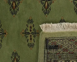 Pakistan handknotted orientalisk matta 135 x 209 cm