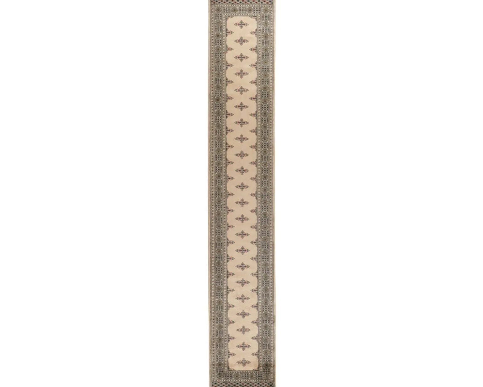 Pakistan handknotted orientalisk matta 77 x 459 cm
