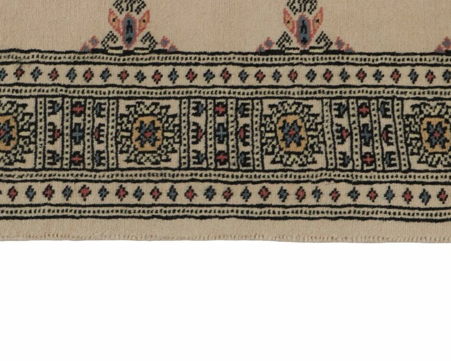 Pakistan handknotted orientalisk matta 77 x 459 cm