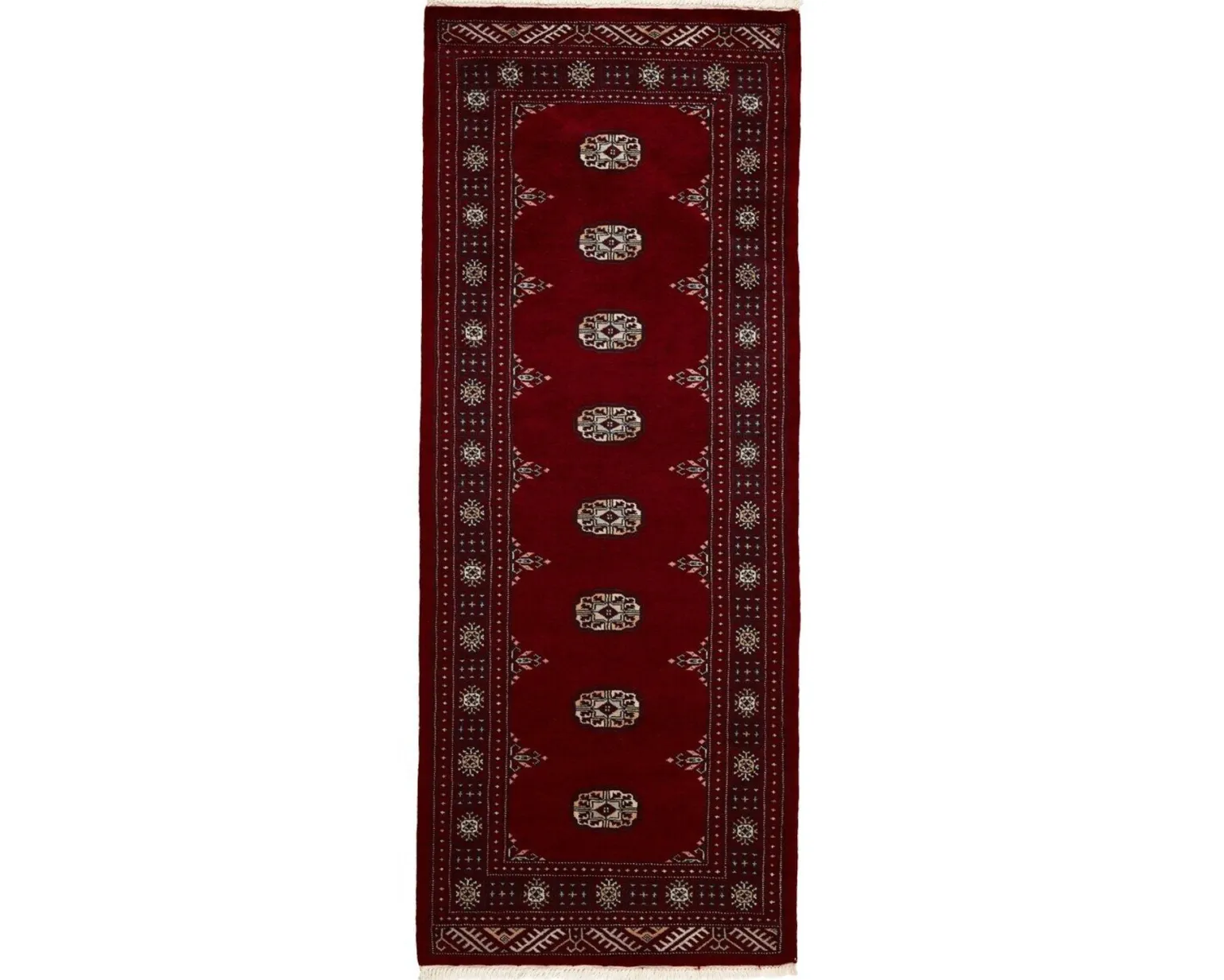 Pakistan handknotted orientalisk matta 81 x 204 cm