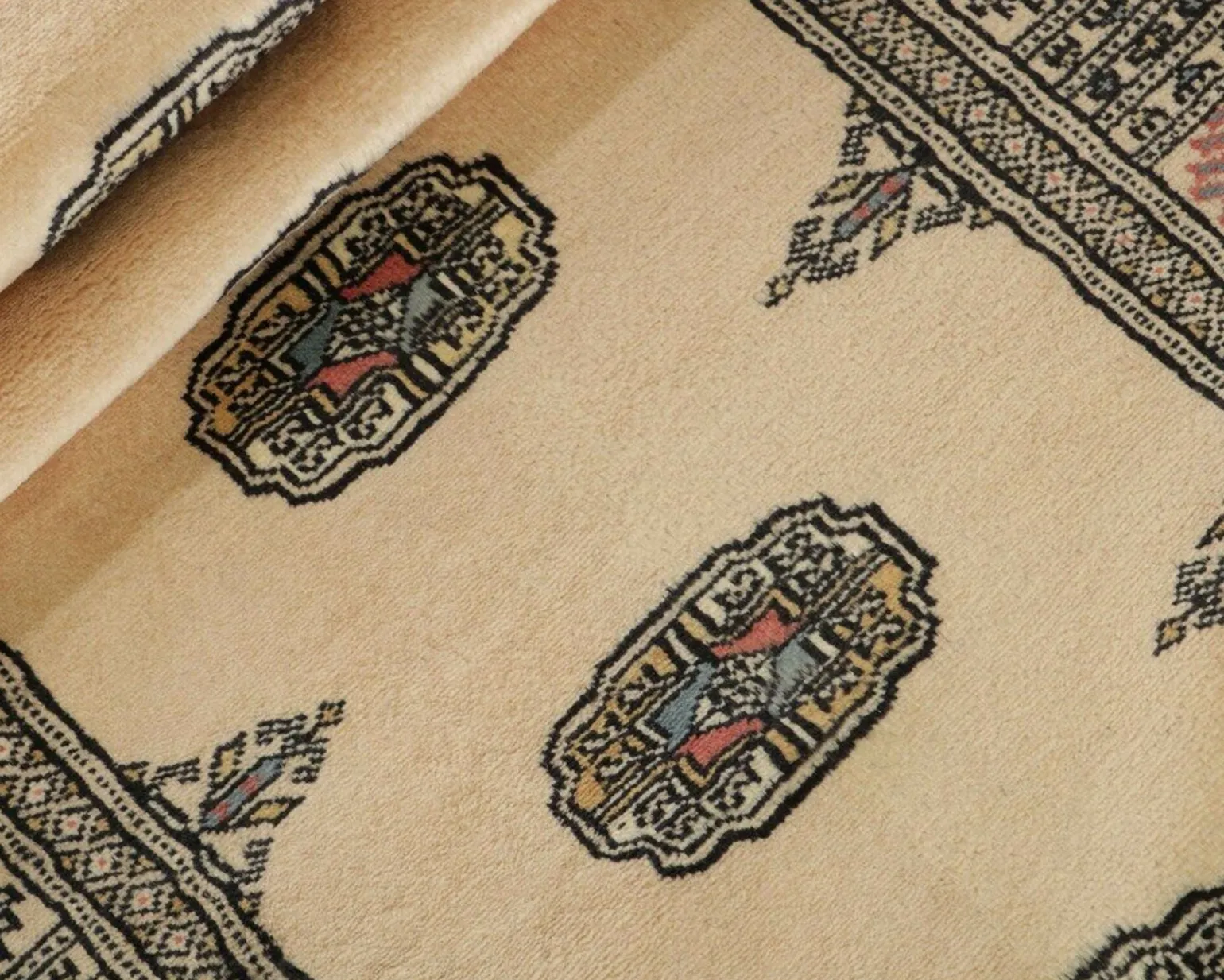 Pakistan handknotted orientalisk matta 79 x 350 cm