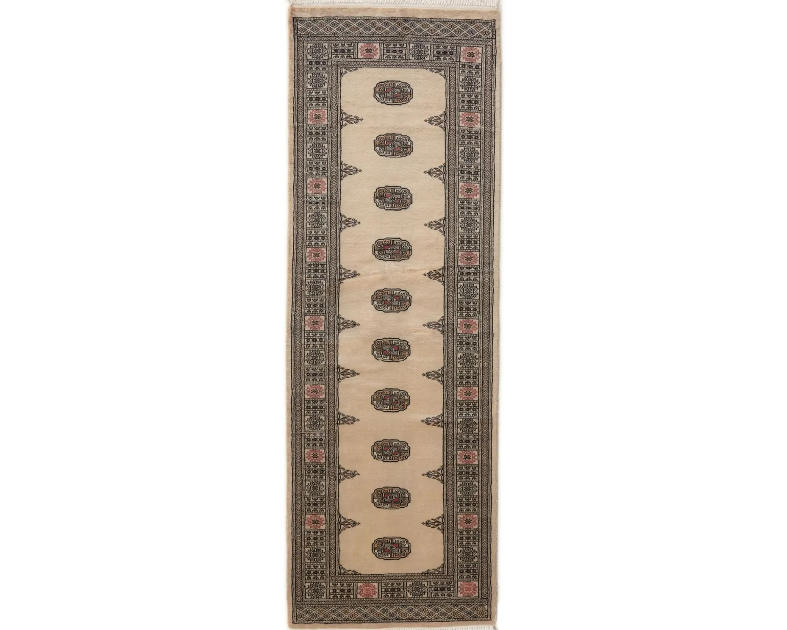 Pakistan handknotted orientalisk matta 80 x 235 cm