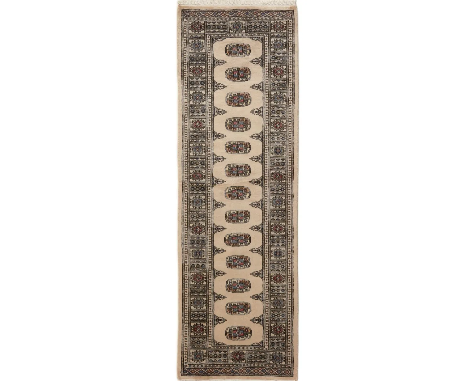Pakistan handknotted orientalisk matta 77 x 238 cm